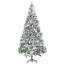Grand arbre de Noël artificiel enneigé enneigé-1152889292