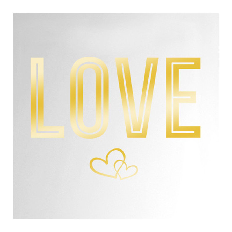 Wall Decal, Shiny Gold