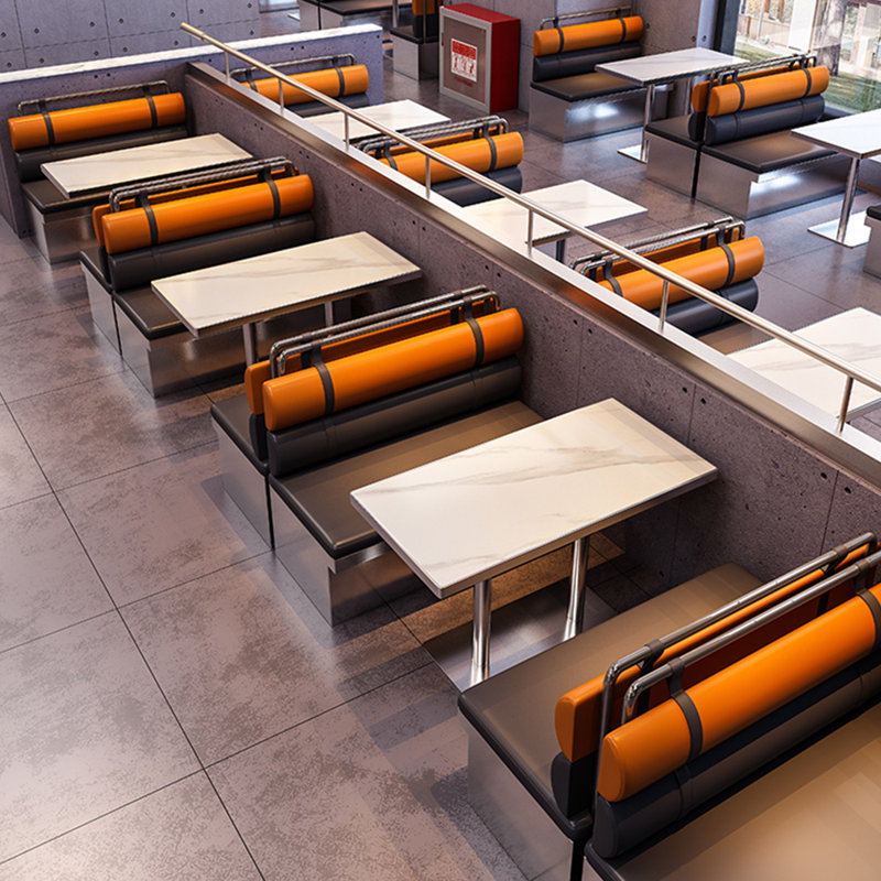 Banc de rangement en acier inoxydable