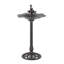 Bain d'oiseaux d'extérieur en aluminium Roberto