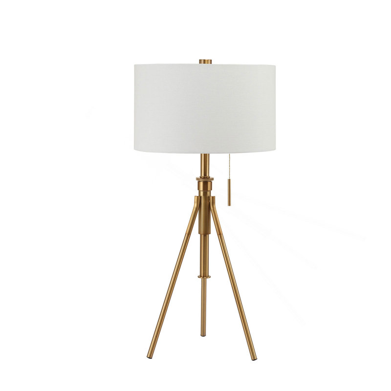 Pieds de trépied lampe rétro 1pc, Teinture dorée