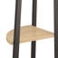 180cm H x 45.5cm W Steel Corner Bookcase-572450081