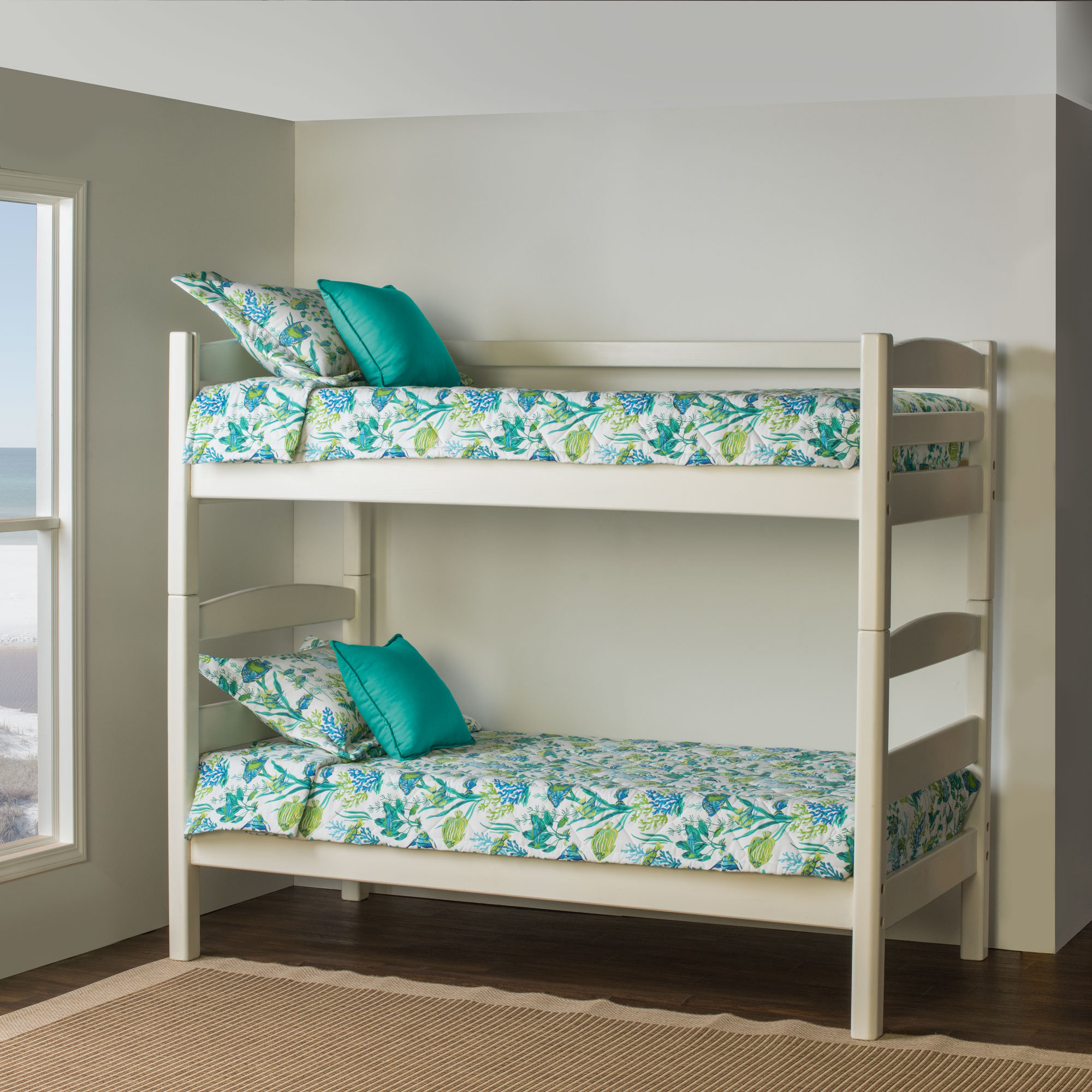 Thomasville At Home La Fishes Nautical Cotton Bunk Bed Cover - Wayfair