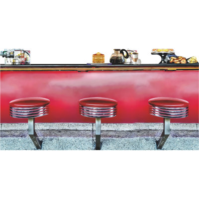 SP13465 Diner Restaurant Coffee Shop Food Lunch Counter Stand In Cardboard Cutout Standee Standup