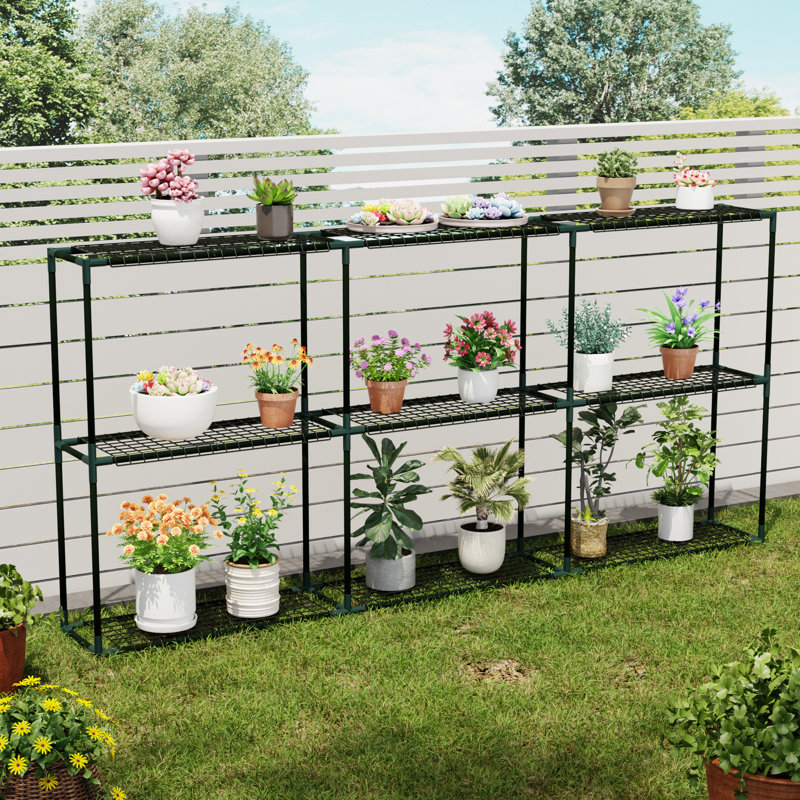 Présentoir à plantes à 3 niveaux