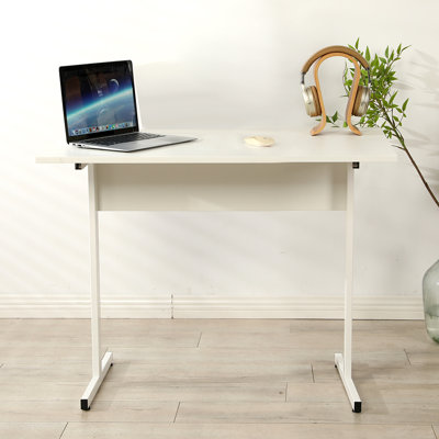 Computer Gaming Table Metal Base Writing Desk by Inbox Zero