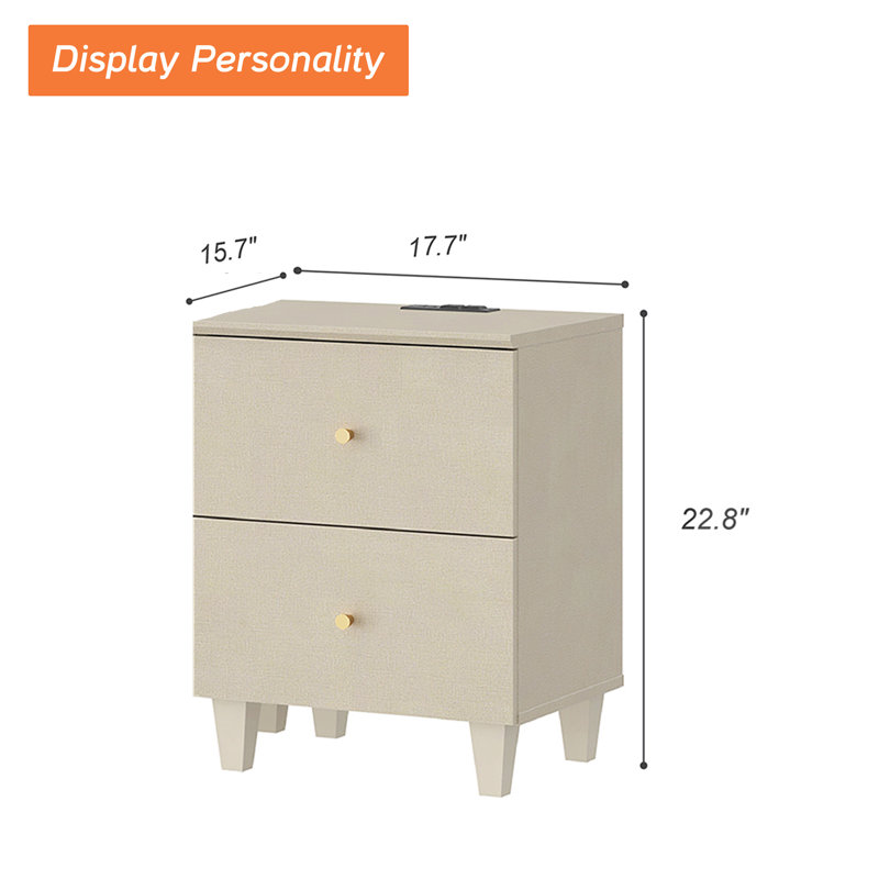 2 - Drawer End Table