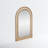 Kenta Rattan Arch Floor Mirror
