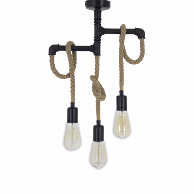 Barratt 3 - Light Unique/Statement Pendant
