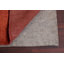 Tapis d'intérieur / extérieur contemporain uni noué à la main 5 x 8 po