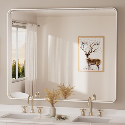 Tyro Bathroom Decorative Home Décor Corner Hangs Bathroom Mirror