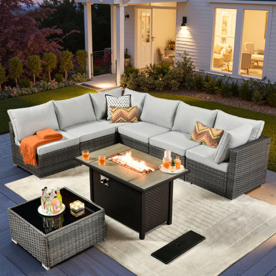6 - Person Outdoor Seating Group with Cushions