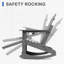 Chaise Adirondack pliante et berçante en plastique / résine avec repose-pieds-69548668