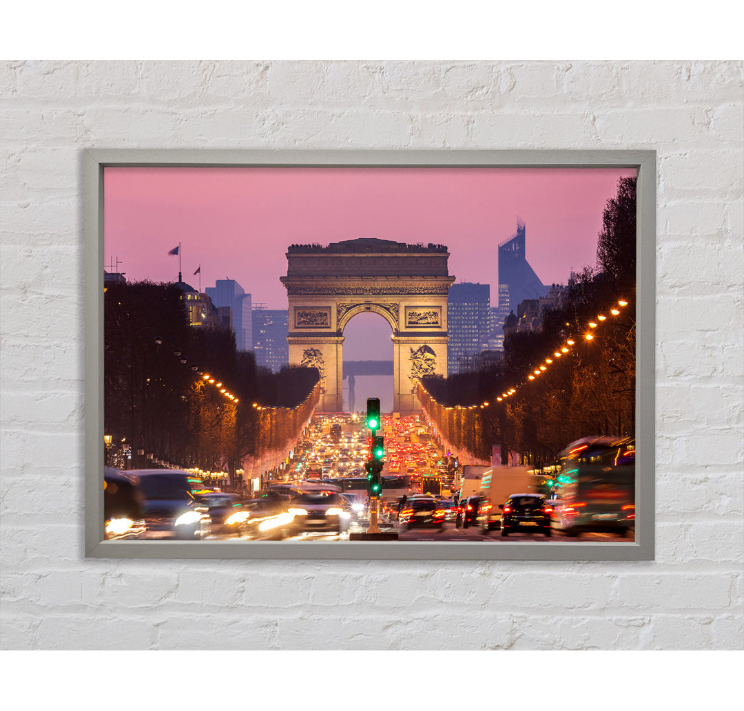 Arc De Triomphe 6 Gerahmter Druck