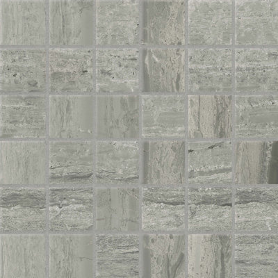 Classic 2.0 2 in. x 2 in. Grid Glazed Porcelain Tile