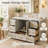 Alpharetta 48'' Freestanding Single Bathroom Vanity with Engineered Stone Top-1903243648