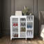Armoire de rangement pour chaussures à 2 portes avec tablette-778639766