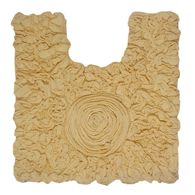 Schoenberger 100% Cotton Contour Bath Mat 20"x20"