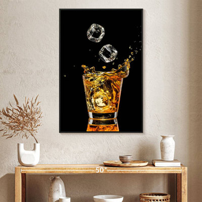 Whiskey And Ice Cubes