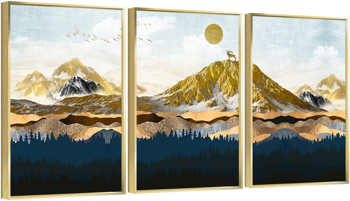 DIY Diamond Painting - Frame Painting Set on Canvas Loon Peak