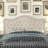 Adjustable Headboard with Fine Linen Upholstery and Button Tufting for Bedroom-797980010-797980015