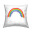 Coussin d'extérieur à imprimé abstrait Abstract Splatter Rainbow par Elephant Stock-103966071