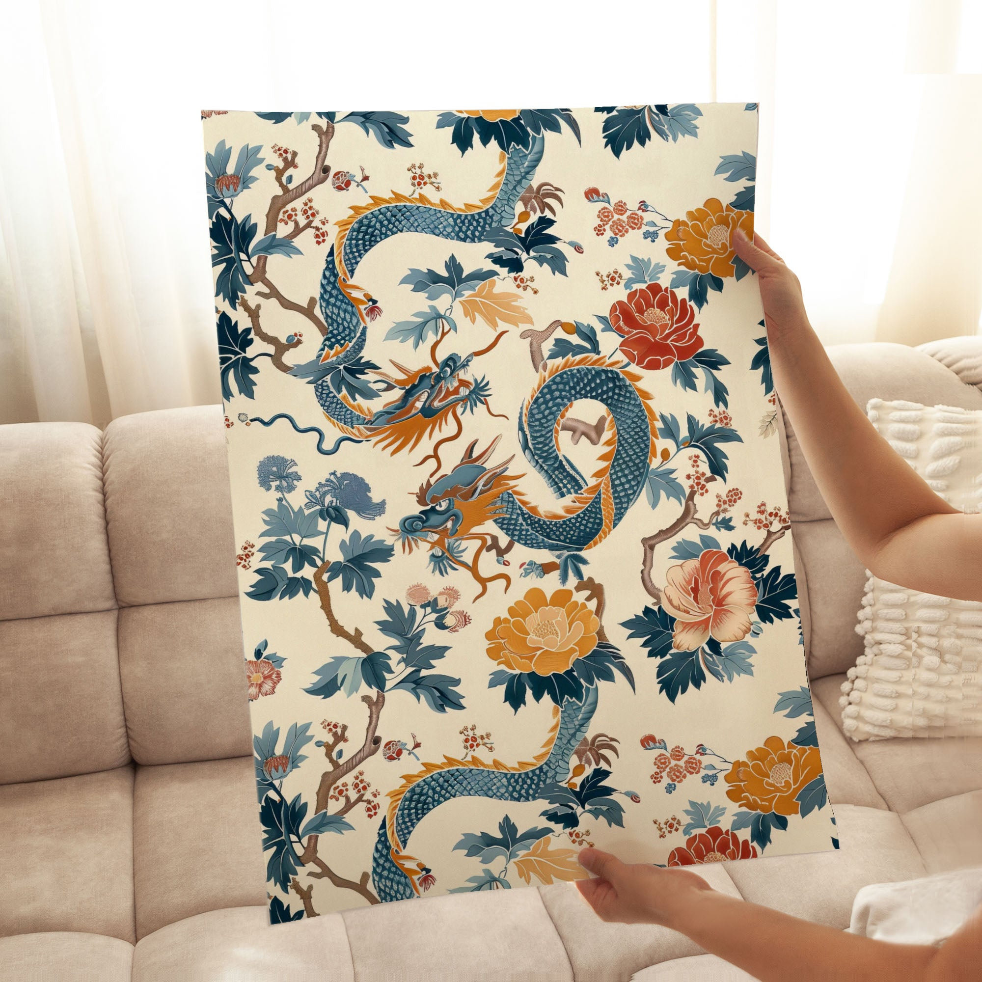 Winston Porter World and Countries Asian Dragon Pattern I Asian ...