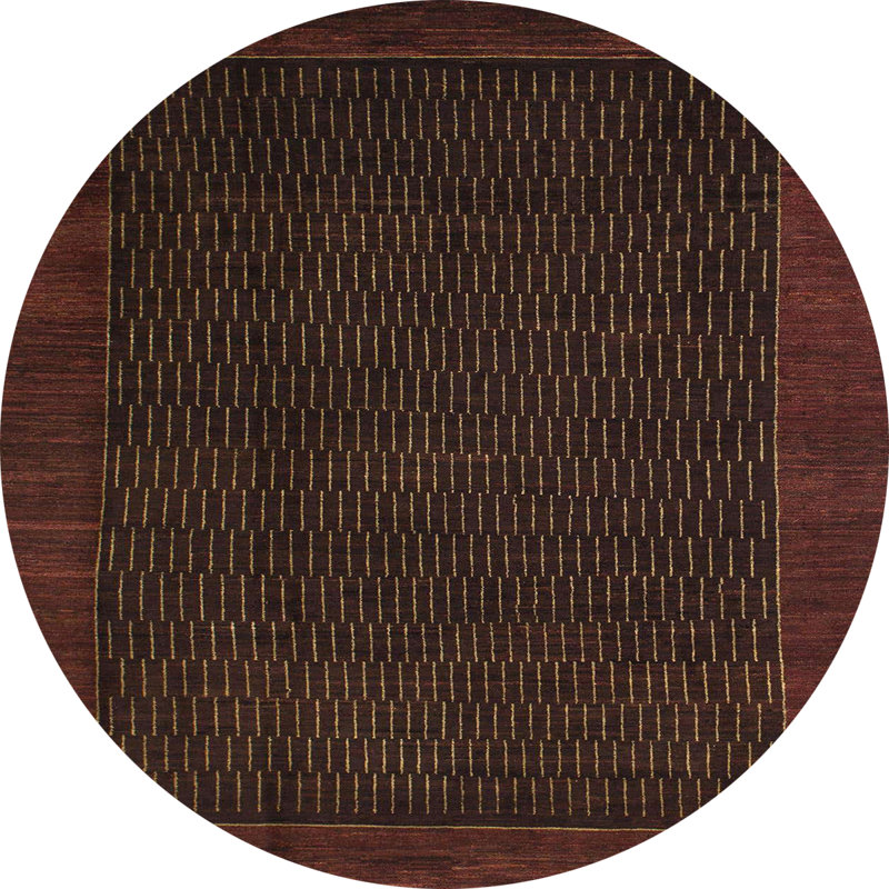 Tapis abstrait moderne 1442, Rond 4 pi