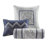 7 Piece Tufted Comforter Set Navy King-121790454-121790456