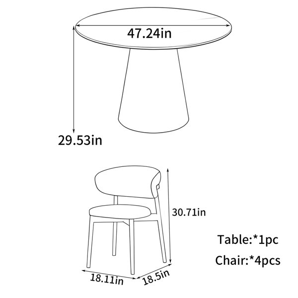Dimensions du produit