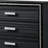 Zahir Wooden Chest with 5 Drawers & Silver Trim-989201858
