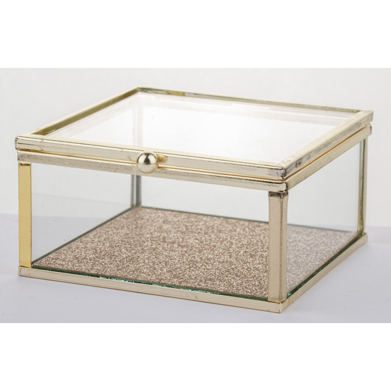 Glass Jewelery Box +
