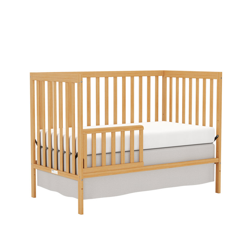 Lit de bébé convertible 5-en-1, Naturel