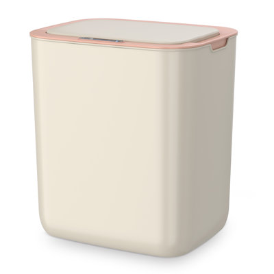 Touchless Bathroom Trash Can With Lids, 4.5 Gallon Bathroom Small Garbage Can Motion Sensor Trash Bin, Waste Basket For Toilet, Living Room,Bedroom,Office