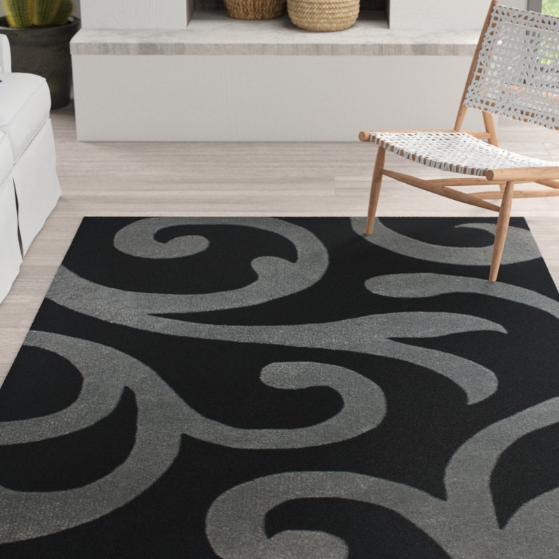 Isabel Abstract Hand Woven Area Rug, Rectangle 120 x 170cm