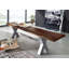 Iron Label Solid Wood Bench-46777414