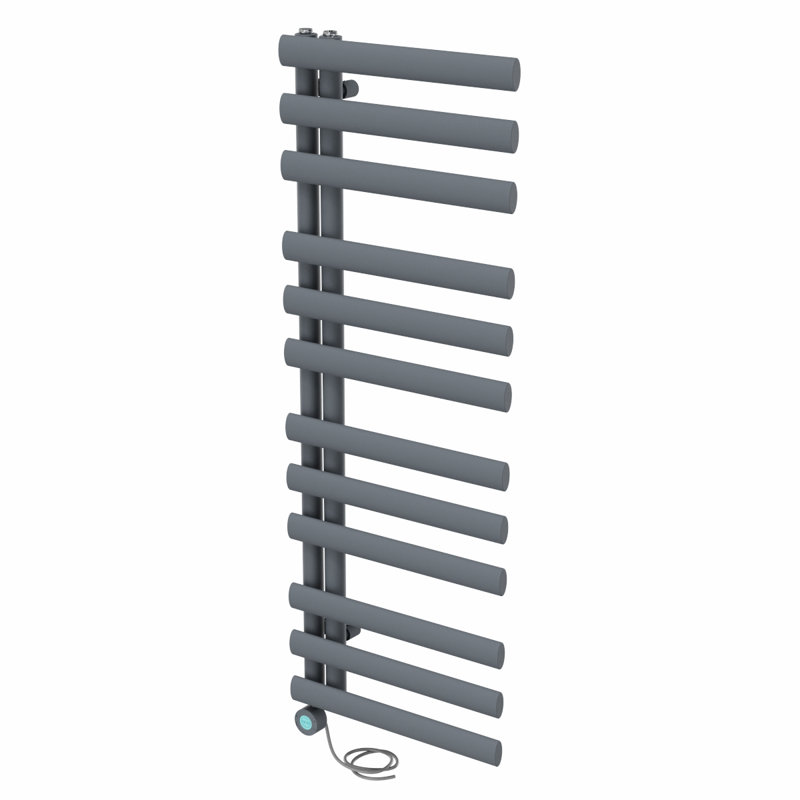 Nelia Designer Towel Rail Heated Towel Rails, Anthracite