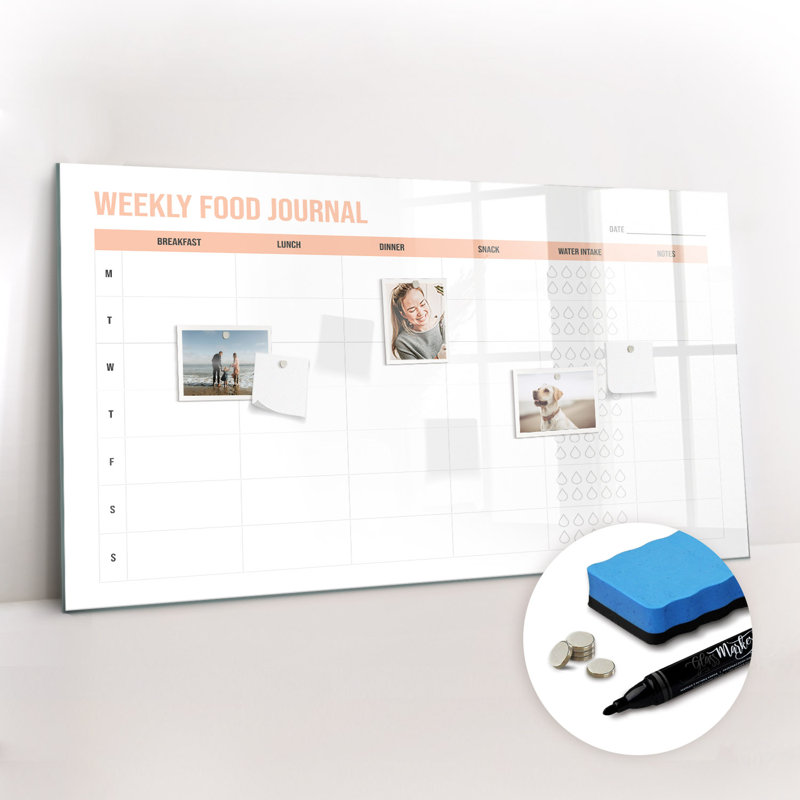Magnetic Glass Dry Erase Board