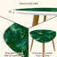 Ensemble de 2 tables basses gigognes Triangle