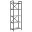 171cm H x 56cm W Steel Etagere Bookcase-1829901302