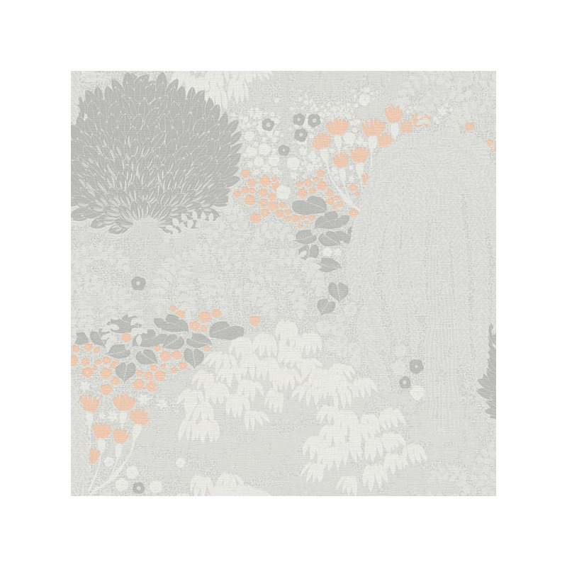 Flourish 10.05m x 53cm Wallpaper Roll, Silver