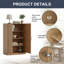 Armoire de rangement avec tablettes réglables Nashaya-888136094-901507292