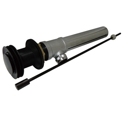 Drain escamotable pour lavabo de salle de bain Kingston, sans trop-plein, calibre 22 Kingston