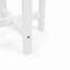 Table de bout en HDPE pour l'extérieur, table de bout ronde pour patio toutes saisons 16 po