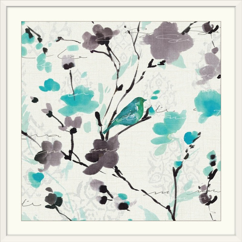 « flowing i square », reproduction d’art, H 35 po x l 35 po x P 1,5 po, Toile