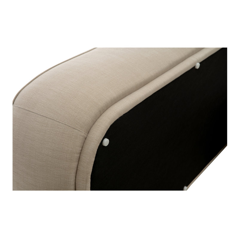 Marion Rectangular Standard Ottoman, Beige