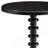Acton Black Finish Accent Table