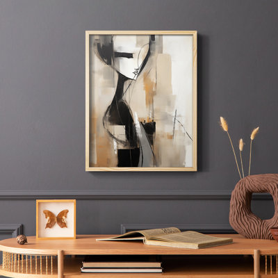 WOMEN Series LXXII  -Premium Framed Print -Ready to Hang - No Nails Required
