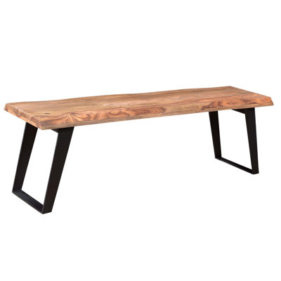 Banc en bois Calandre