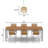 Aaryash 19"W Eclectic Jute Pendant Light